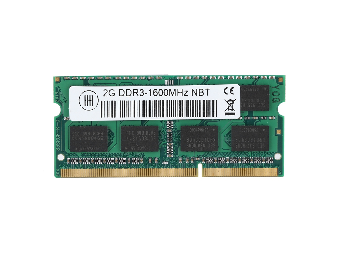 Módulo De Memória Genérico Para Notebook (capacidade De 2gb, Frequência De 1600mhz)