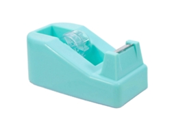 Dispensador de Fita Adesiva Pequeno, Verde Claro, para Uso Doméstico, 2 Unidades. GOKOCO