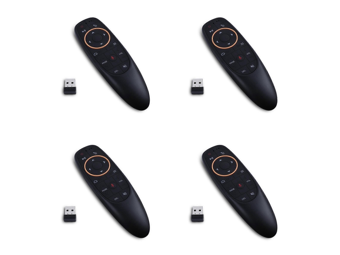 4x G10s Air Mouse Voice Remote Control 2.4g Usb Receiver Para Android Tv Box Pc Gyro Sense Mini Wireless Smart Remote