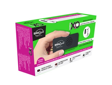DIGIQUEST X2O Terrestre Full Hd Preto