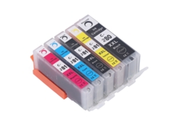 Cartucho De Tinta 280 281 Combo Pack De 5 Cores Bk C M Y Para Pixma Ts702 Tr7520