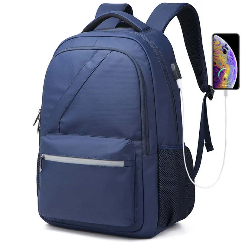 (8766-azul) Mochila De Viagem Masculina, Mochila Impermeável De Alta Qualidade Para Viagens De Negócios