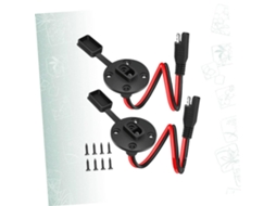 Cabo De Carregamento De Bateria E Painel Solar Com Conector Rápido Sae À Prova D'água E Rosca Para Transferência De Energia.
