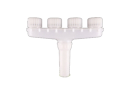 Conjunto de 15 Frascos Mini Primerox com Pedras Cristais Tumbladas para Decoração e Presente