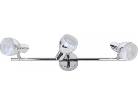 Candeeiro de Teto  Rui (Prateado - LED - 15 W - Metal)