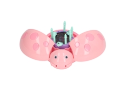 Primerox caixa de Música Infantil com Projeção de Estrelas e Luz Led Animal de Desenho Animado Rosa