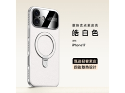 Capa Protetora Magnética Anti-queda Para Celular Com Dissipação De Calor E Suporte.branco, Samsung S26 Ultra