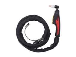 Tocha de corte a plasma UPT-3140A com cabo ergonômico isolado, portátil de 2,5 m para projetos de soldagem.