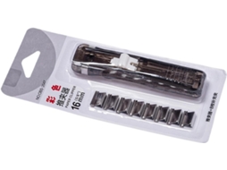 Dispensador De Clips Arquivos Com Cabo Ergonômico Inclui 8-clips Metal Reposição Escritório, Organização De