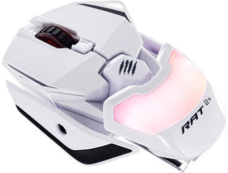 Rato MAD CATZ R.A.T. 2+ (Ótico - 5000 dpi - Branco)