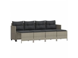 Garden Sofa Set, Garden Sofa Sets Vidaxl Cinzeto Rattan / Vime (n/a)