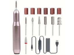 Conjunto Profesional Brocas Eléctricas Uñas, Kit Cuidados Uñas, Uso Doméstico Salones Belleza STELASPLEN