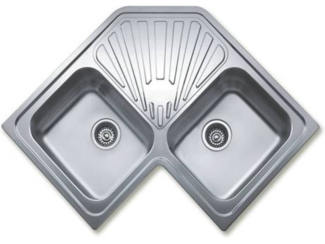 Lava Loiça FRASA Anglu 90 Inox (Aço inox. - 29 x 83 x 83 cm)