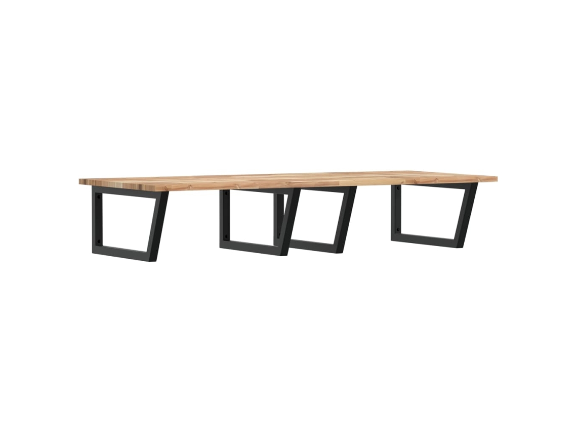 Basin Shelf, Basin Shelves Vidaxl Marrom Madeira De Acácia (140 X 60 X 2 Cm)