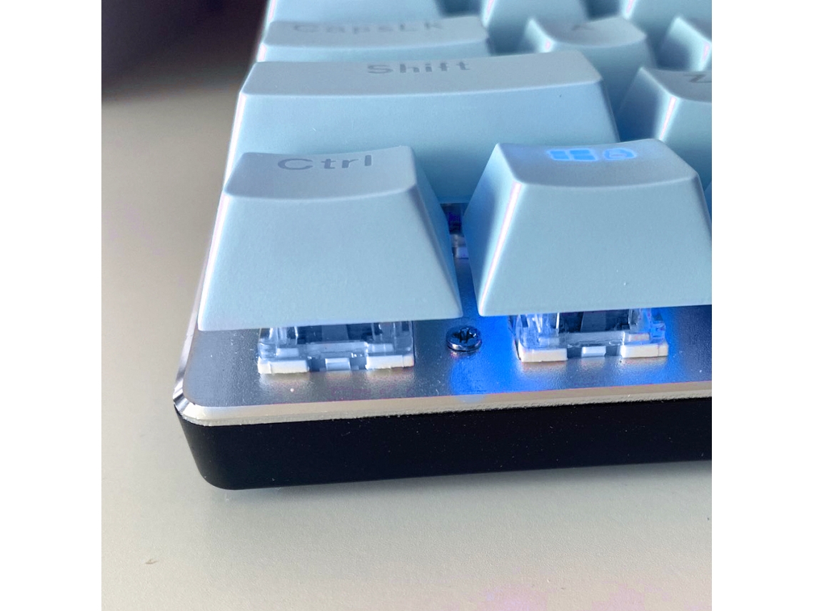104 Chaveiras Mecânicas Universais, Chaveiras Clip on para Pc ZYBLSSBB (azul)