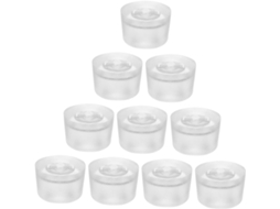Conjunto De 10 Pés Silicone Antiderrapantes Para Móveis, Mesas E Cadeiras, Ideais Para Pisos De Madeira