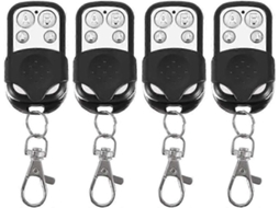 4 Controles Universais para Abridor de Porta de Garagem, Controle Remoto para Portão Automático