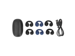 Fones de Ouvido Clip on EOOCOO (Bluetooth 5.3, estojo de carregamento, duração 40h)