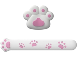 Apoio De Pulso Em Formato De Gato, Kit De Suporte De Pulso Para Teclado, 2 Peças Para Aliviar A Dor Gokoco