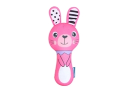 Choque de Mão de Pelúcia Macia para Bebê Recém-Nascido Chocalhos de Pelúcia Brinquedos de Mão Agitador para Bebês 3 6 9 12 Meses LUGA