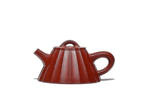 Clay Zisha Kettle Dahongpao Kung Purple Geometry Teapot Unabranded
