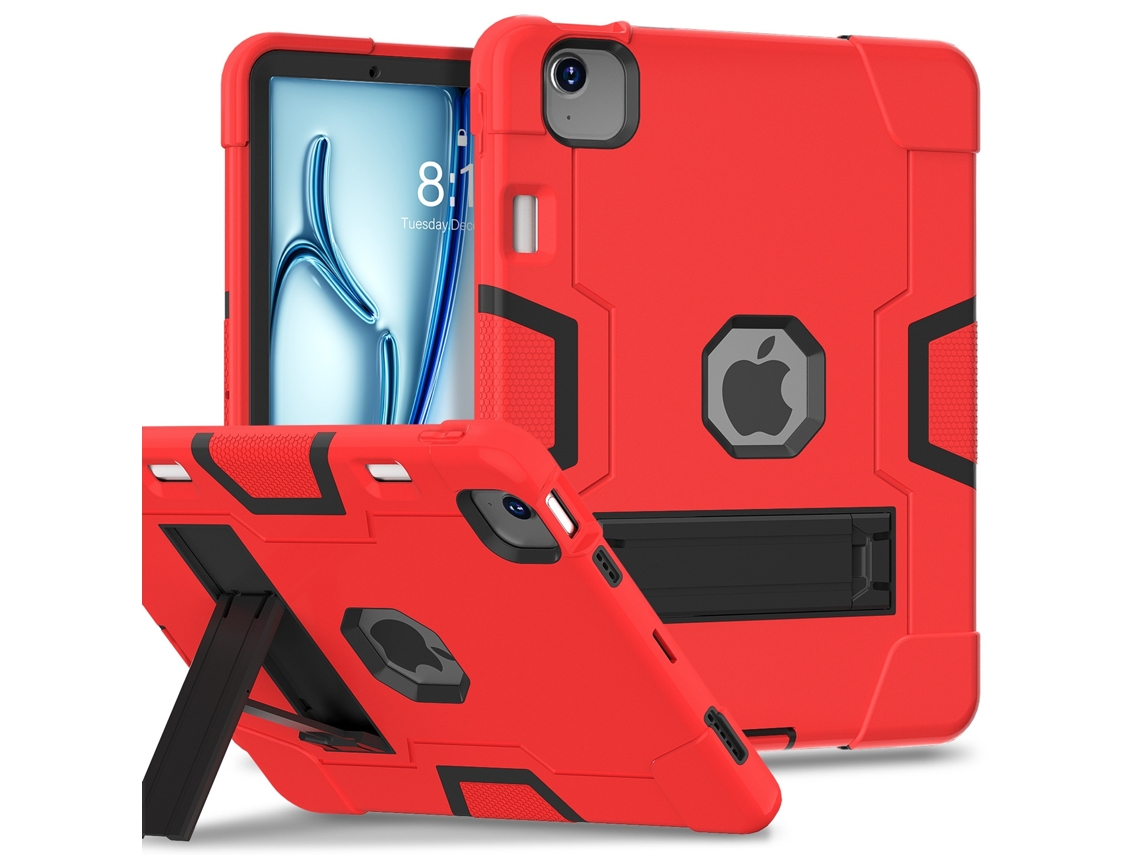 Caneta Stylus Para Tablet Lurelia, Para Ipad 12.9 Com Compartimento Para Caneta. (2018/2020/2021/2022, Vermelho E Preto, Função Sono