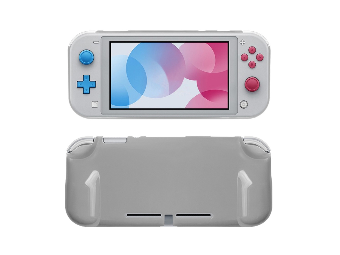 Pacote com 2 Capas de Cristal para Switch Lite, Capa Protetora para o Console com Alça para Switch Mini Capa de Cristal BRILVIBERA