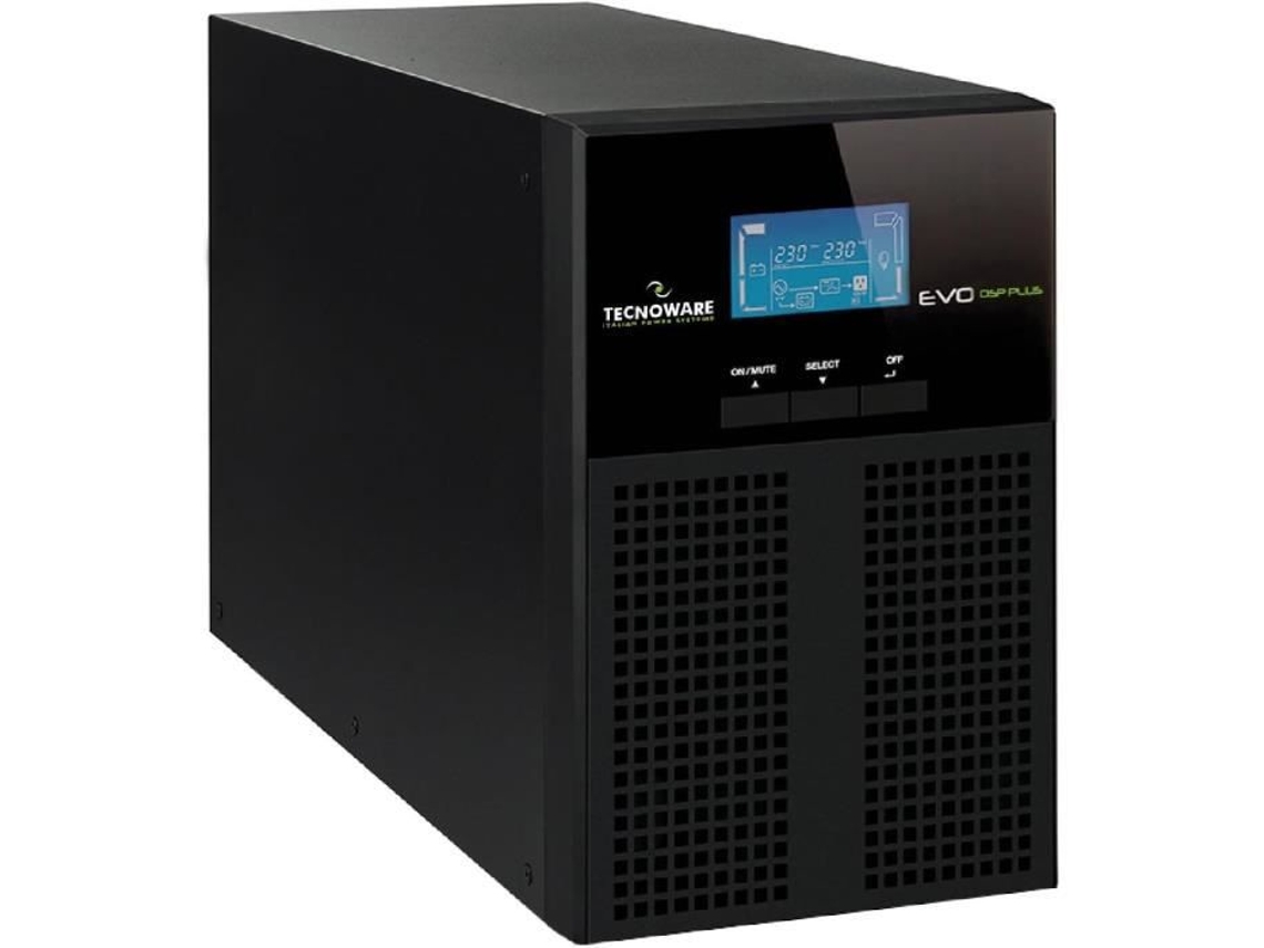 Inversor Evo DSP Plus 1200 Tecnologia DSP On Line VFI 94% de Eficiência Proteção Total 1200 VA TECNOWARE POWER SYSTEMS