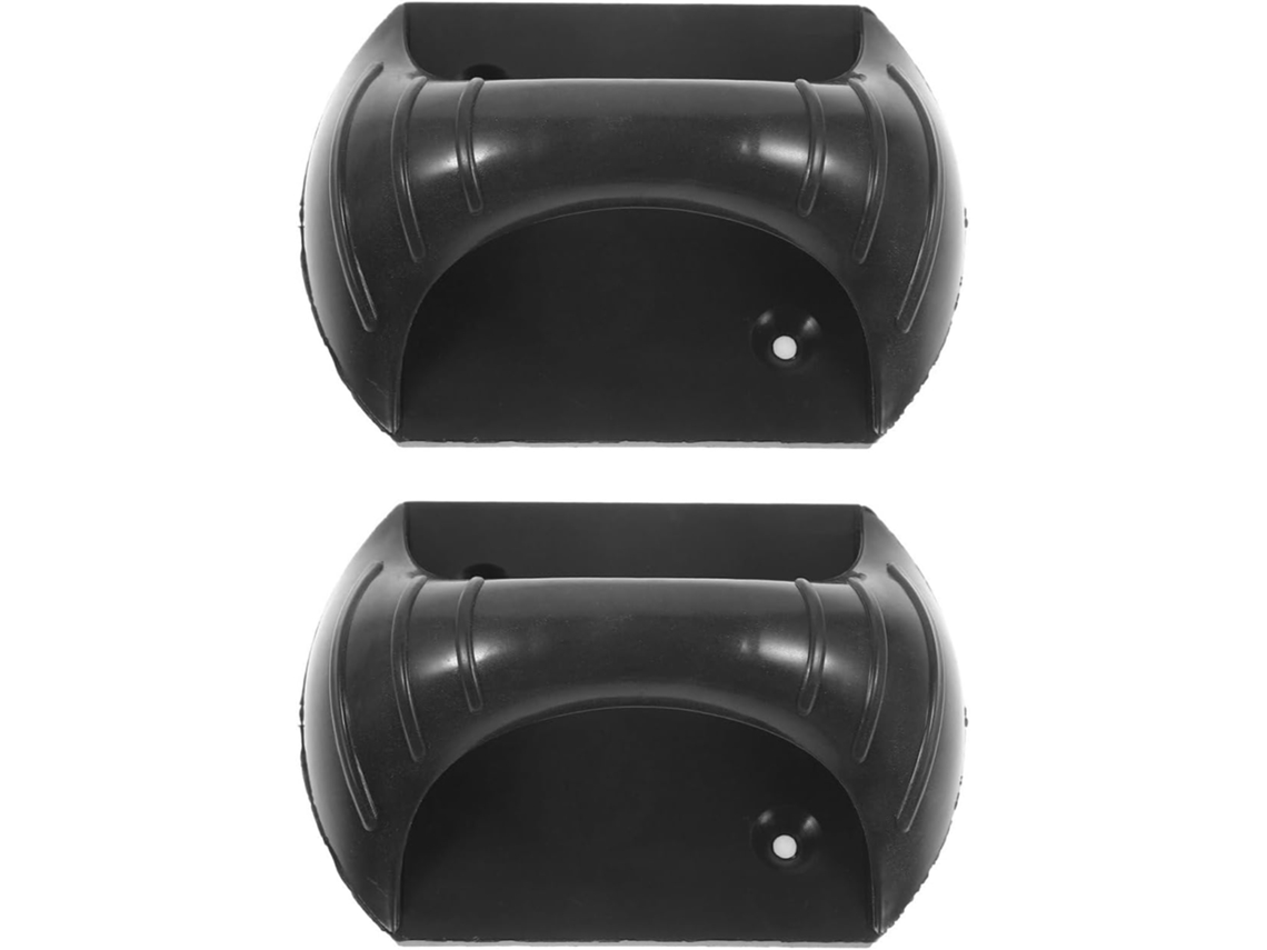 Puxadores Adesivos Para Armários, Conjunto De 2 Peças, Em Plástico Preto Moderno Para Cozinha