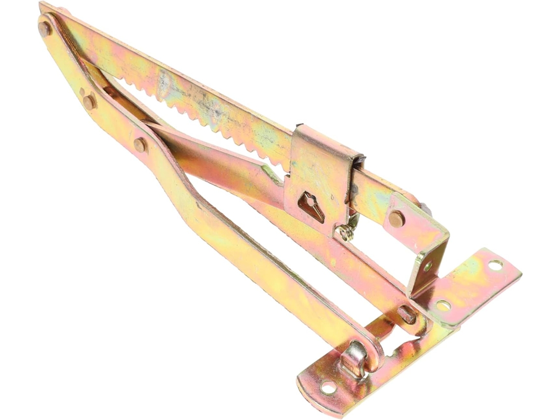 Suporte Triangular Ajustável Para Sofá Com Dobradiça Dobrável Dourada.