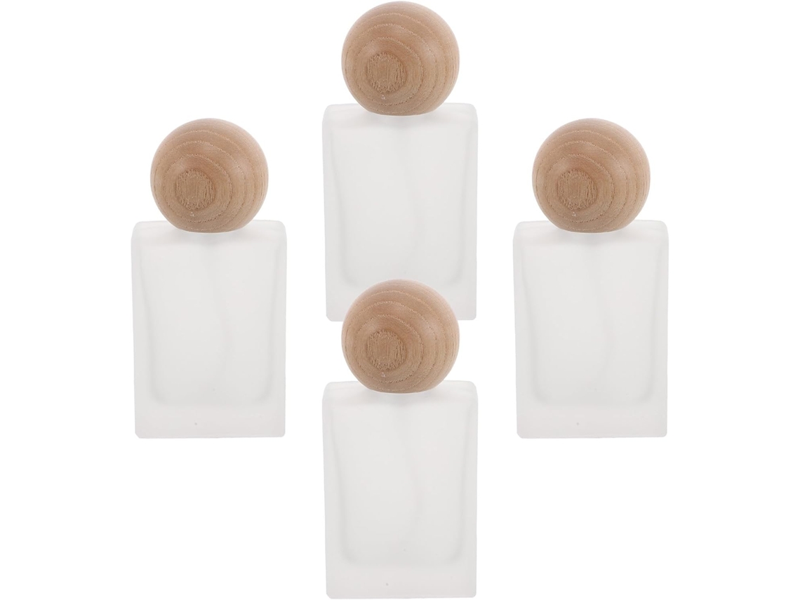Conjunto De 4 Frascos De Perfume Spray Recarregáveis