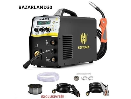 Máquina De Solda Semi Automática Hzxvogen 180amp 4 Funções Resfriamento Rápido Interface Melhorada