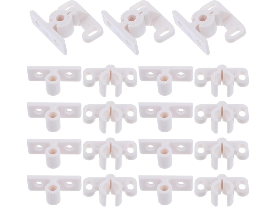 Conjunto De 12 Travas Rolete Com Esfera Ukcoco Para Portas Armários, Dimensões 1, 25x 1, 18x 0, 59 Polegadas, Para