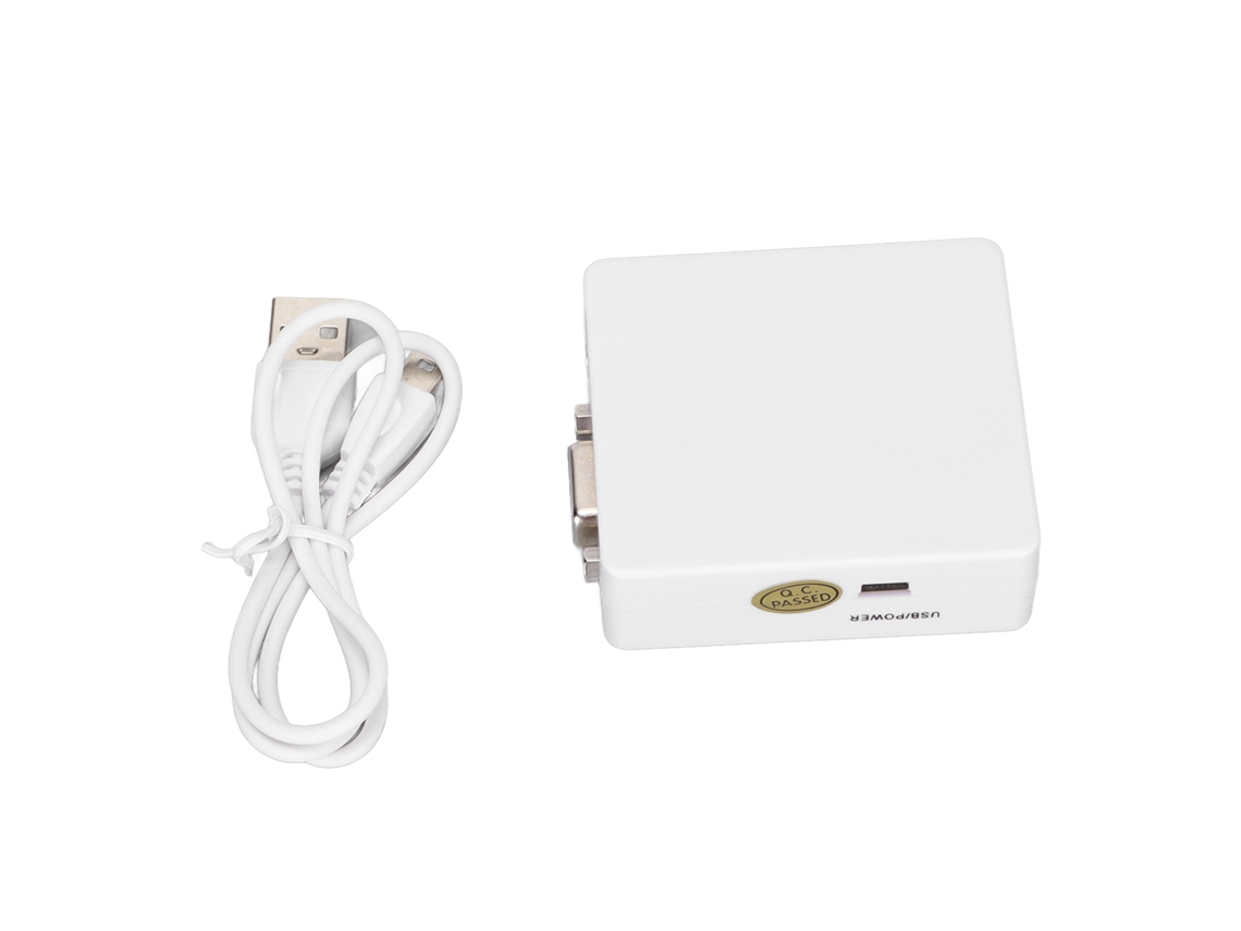 Conversor de vídeo 1080p, conversão de sinal de áudio e vídeo EOOCOO
