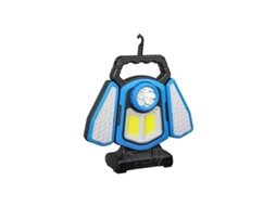 Refletor Led De Trabalho Recarregável Solar Usb Resistente À Água