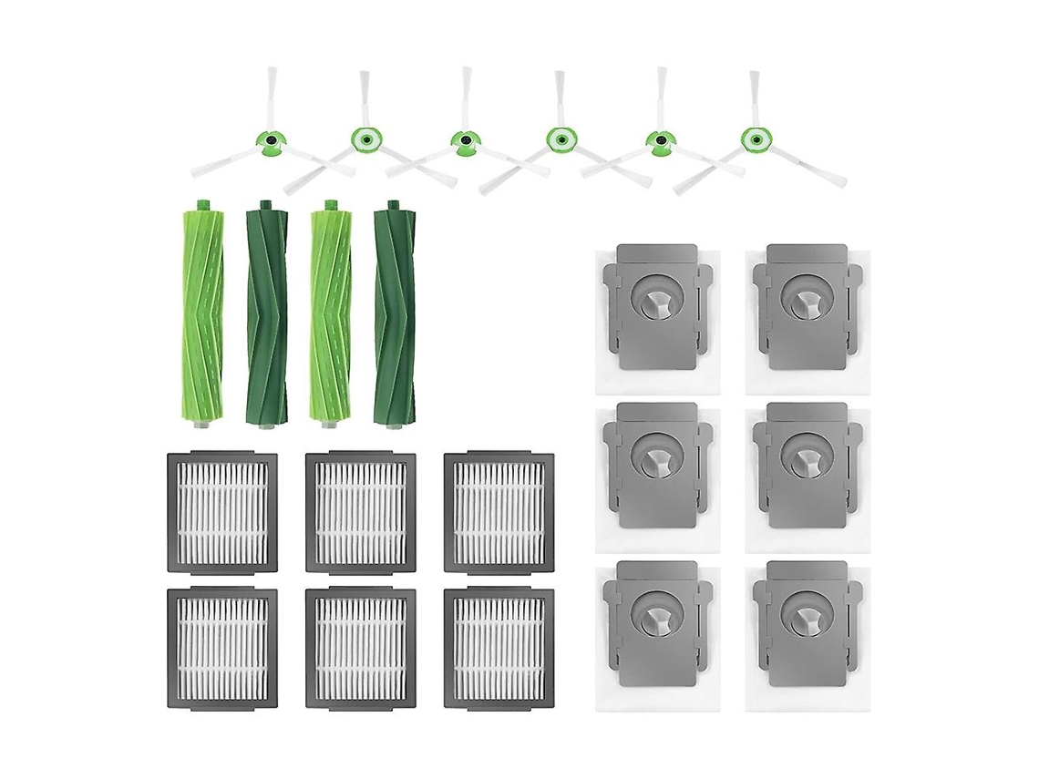 Acessórios de Aspirador I7 I7+ I3 E5 E6 Escova Principal Escova Lateral Filtro Hepa