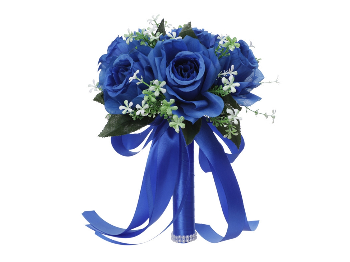 Bouquet de Rosas Artificiais Pequeno 20x24 Cm LAXISCREED
