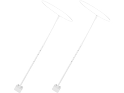Cabilock Conjunto Com 2-suportes De Ferro Reforçados Para Mosquiteiro Infantil Instalação Rápida E Sem Ferramentas