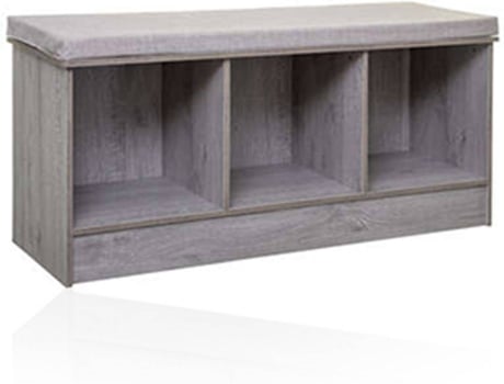 Banco HOME KOOL HOME (Cinzento - Aglomerado Especificidades - 105x34x49.5 cm)