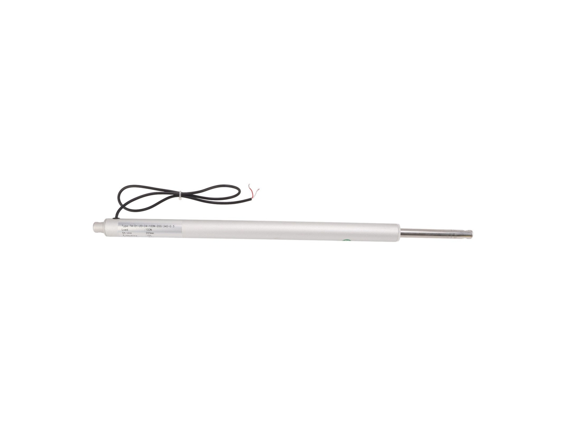 Atuador Linear Elétrico 200mm 12v 100n Alumínio