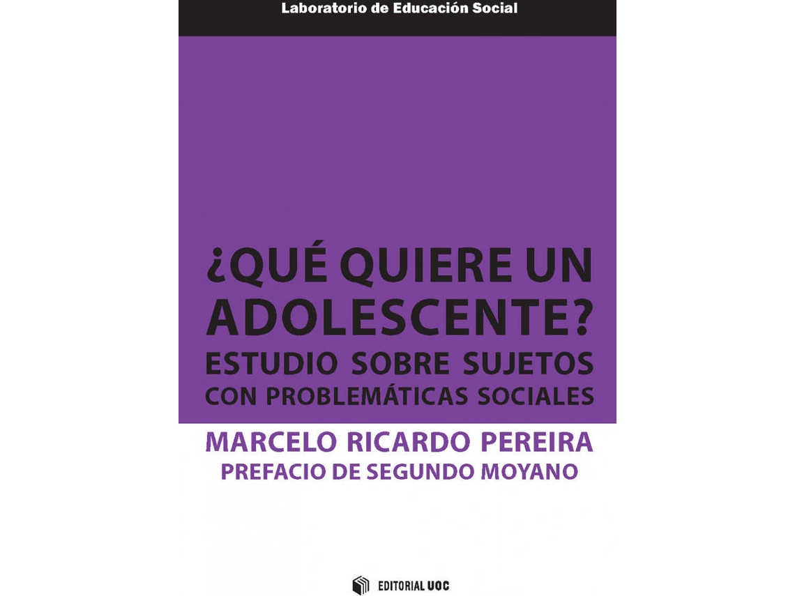 Livro ¿Qué Quiere Un Adolescente? de Marcelo Ricardo Pereira (Inglês)