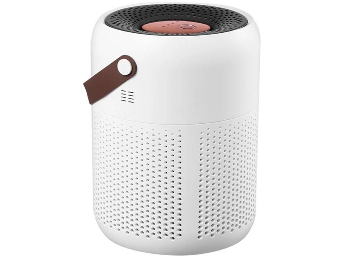 Purificador De Ar Íon Negativo Portátil Para Banheiro Silencioso Yizhood Branco