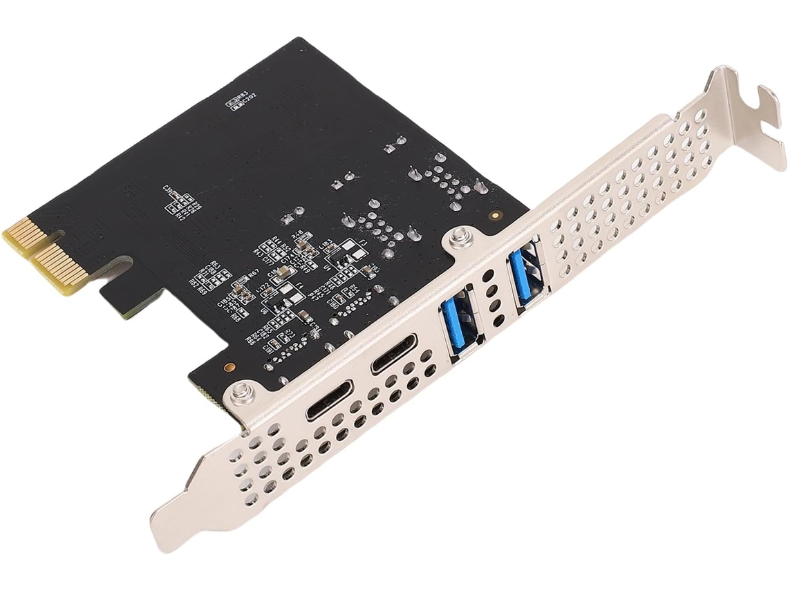 Placa De Expansão Pcie Para Usb 3.0, Tipo C 5gbps Trabalho