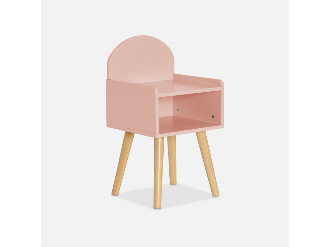 Mesa de Cabeceira para Crianças Rosa SWEEEK