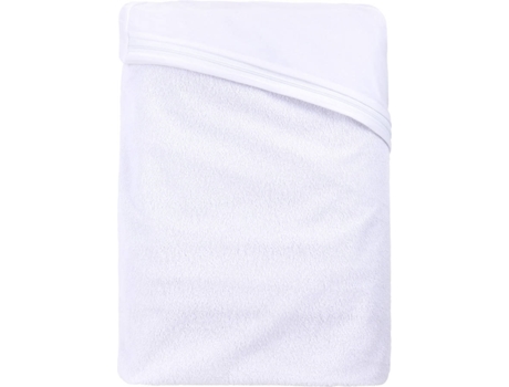 Capa de Colchão  turco impermeável antiácaro respirável (105X190/200Cm) Branco