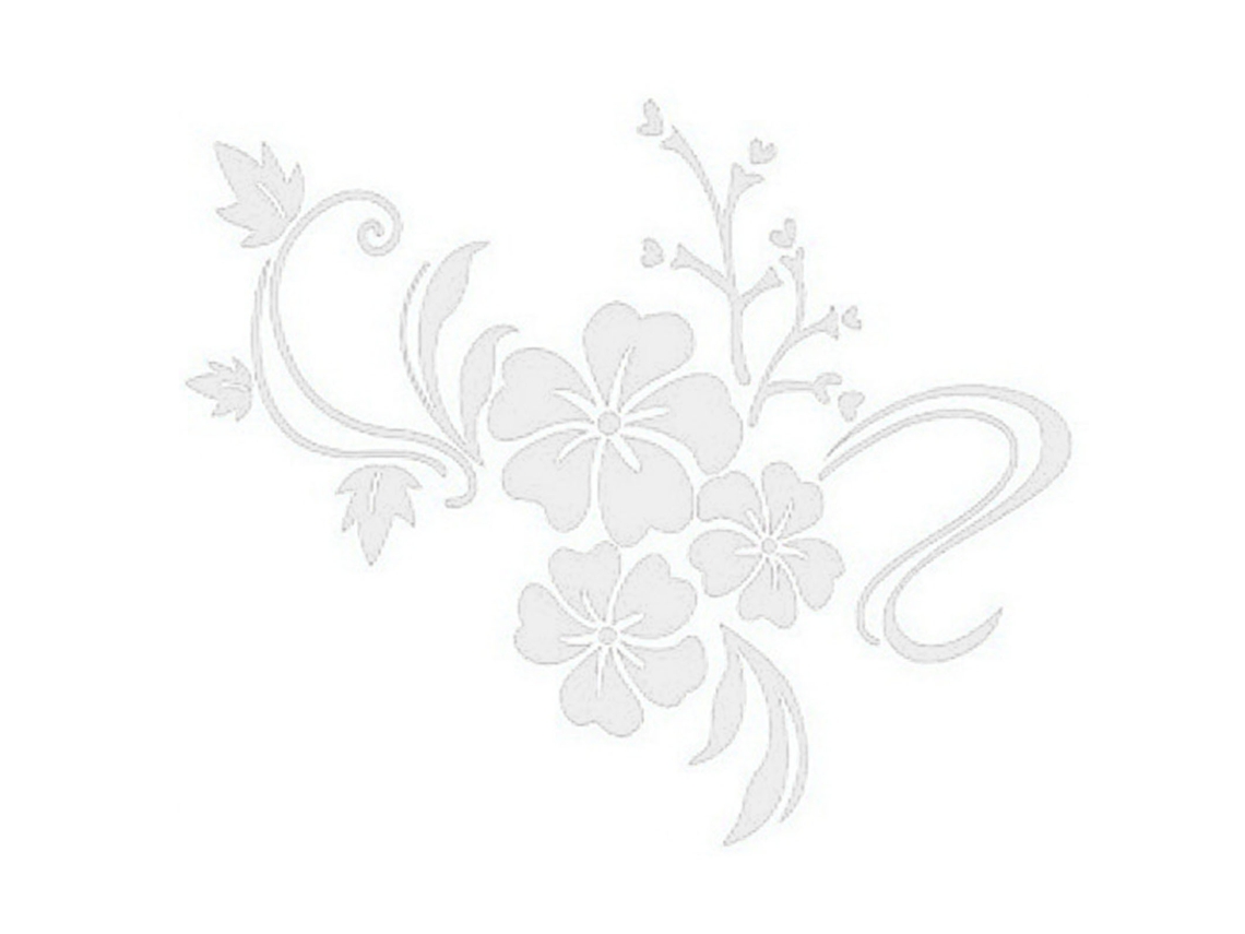 Stickers de Parede 3d Hibisco LAXISCREED