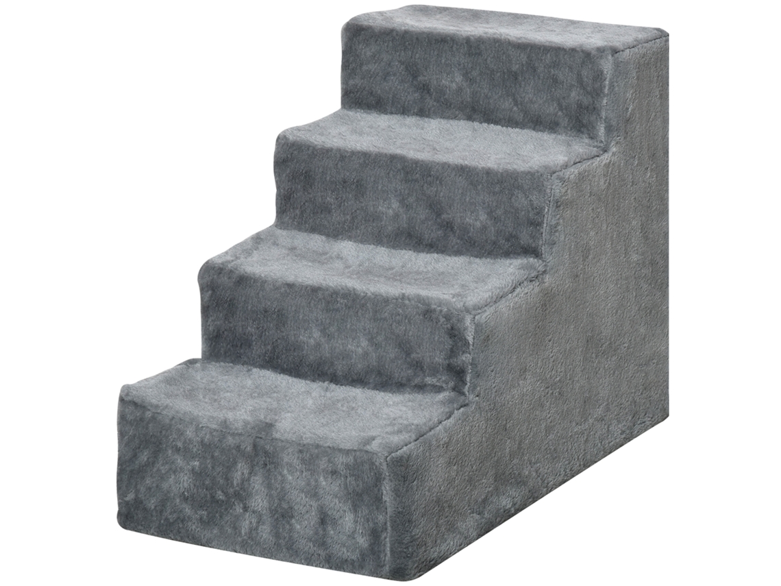 Escada para Cães e Gatos 4 Degraus (antiderrapante, Resistente)