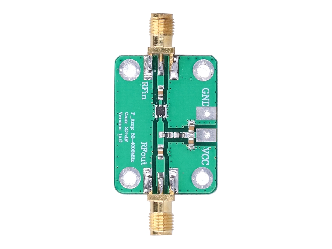 Módulo Amplificador Fm 26db: Alto Ganho, Baixo Ruído, 100mhz Para Componentes Eletrônicos De Controle Industrial