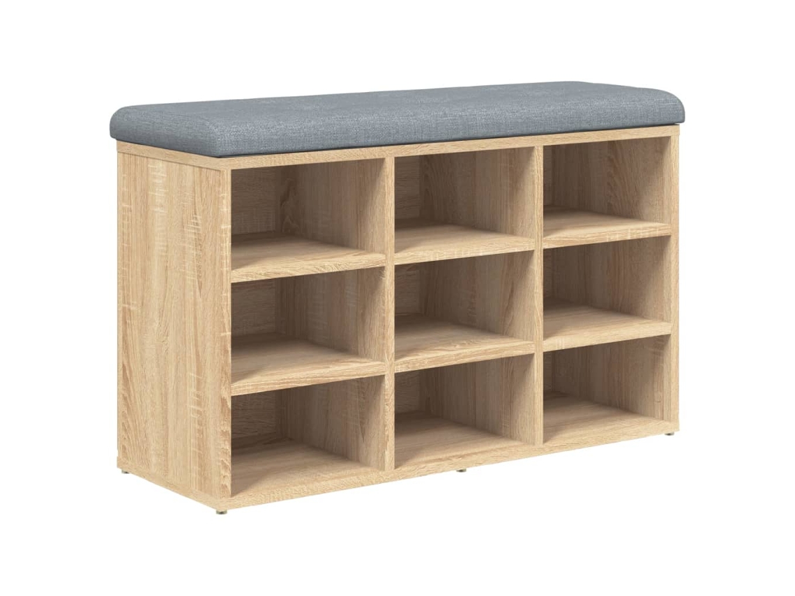 Shoe Bench, Shoe Benches Vidaxl Marrom Madeira Processada (82 X 32 X 50 Cm)