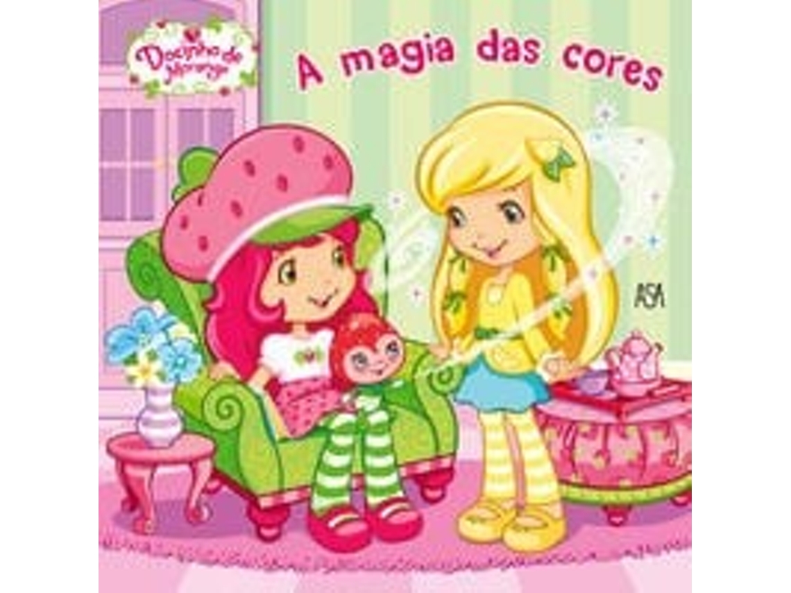 Livro Docinho De Morango - A Magia Das Cores  de Edições Asa (Português do Brasil)